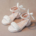 Sandals 2024 Summer New Internet Popular Fashion Sports Soft Sole Middle School Student Leisure Girls' Roman Shoes. 