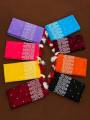 New Screen Print Half Silk Saree For Woman.