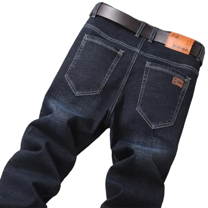 2022%20Cotton%20Men's%20Jeans%20Denim%20Pants%20Brand%20Classic%20Clothes%20Overalls%20Straight%20Trousers%20for%20Men%20Black%20-%20Image%207