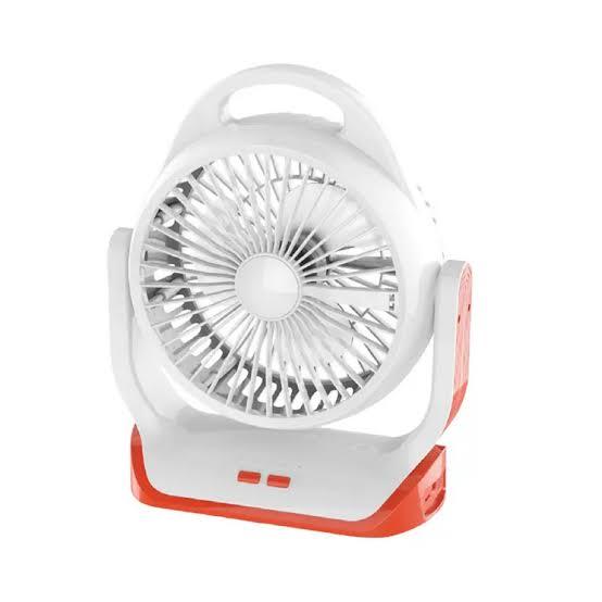 sofitec rechargeable fan with light