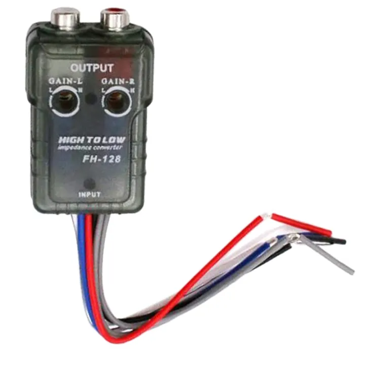 High%20Level%20Speaker%20Signal%20to%20Low%20Level%20RCA%20Adapter%20Car%20Audio%20High%20to%20Low%20Subwoofer%20Audio%20Converter%20-%20Image%202