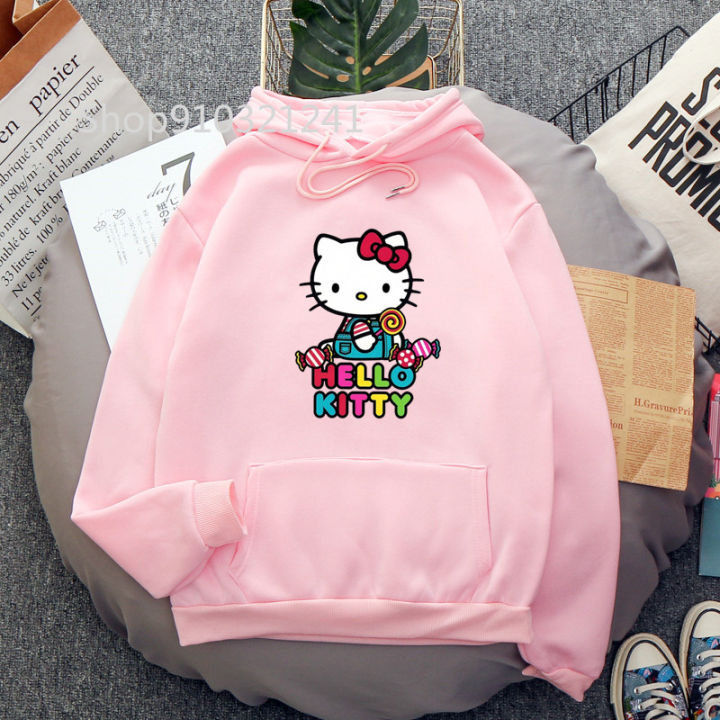 Pink%20Cartoon%20Cat%20Women's%20Hoodie%20Funny%20Melanie%20Martinez%20Hoodies%20Printing%20Sweatshirt%20Spring/Autumn%20Women%20Tops%20Clothes%20-%20Image%205