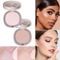 Natural Face Pressed Powder Makeup Oil-control Long Compact Powder Powder Lasting High Gloss Cream Matte Brightening Waterp C0I4. 