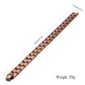 Men 99.95% Pure Copper Bracelet Double Strong Magnetic Therapy Red Copper For Arthritis Pain Relief Jewelry Accessories. 
