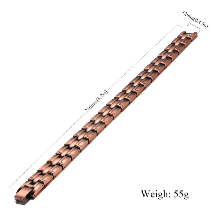 Men%2099.95%25%20Pure%20Copper%20Bracelet%20Double%20Strong%20Magnetic%20Therapy%20Red%20Copper%20For%20Arthritis%20Pain%20Relief%20Jewelry%20Accessories%20-%20Image%208