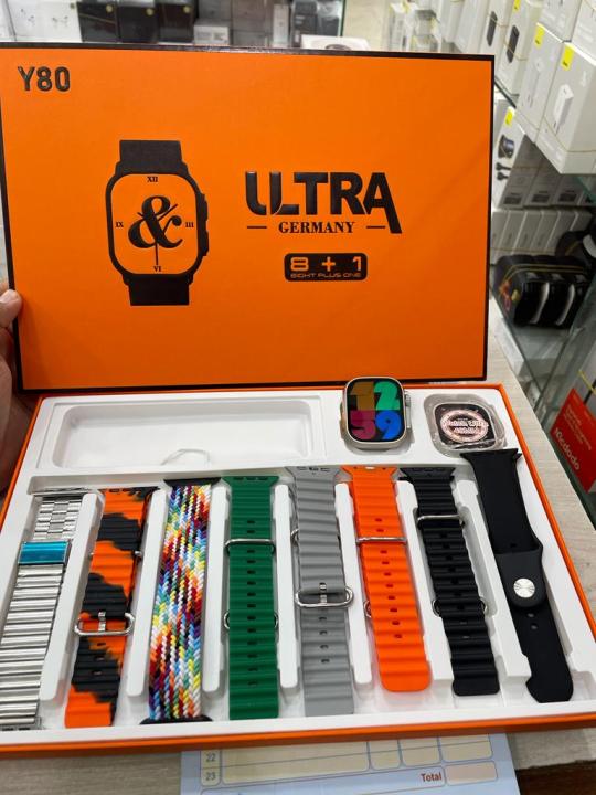 Y80 Ultra Smartwatch 8+1 Strap