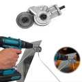 Electric Drill Rotary Plate Cutter Set Electric Iron Scissors Cutting-Free Tool Cutter Durable Easy to Use. 