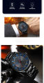 CURREN 8406 Stainless Steel Men Quartz Waterproof Watches for Men.