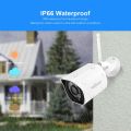 SriHome SH034 5.0MP Mini Dual 2.4 / 5G WiFi Outdoor IP66 Waterproof Video Surveillance Color Night Vision Security CCTV Cam, Plug Type:US Plug. 
