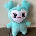 Kpop TWICE Cartoon Same Plush Keyrings Lovely Momo Sana Tzuyu Mini Figure Keychains Key Rings Bag Pendants Accessories.
