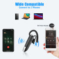 New Bee B45 Bluetooth Earphones Headset Wireless V5.0 Headphones Dual Mic Earbuds Earpiece CVC8.0 Noise Cancelling for Driving.
