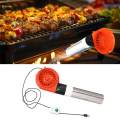USB BBQ Air Blower Lightweight Grill Cooking Fan for Picnic Camping Outdoor.
