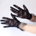 Lace Full Finger hand socks for women premium net wedding Hand Gloves. 