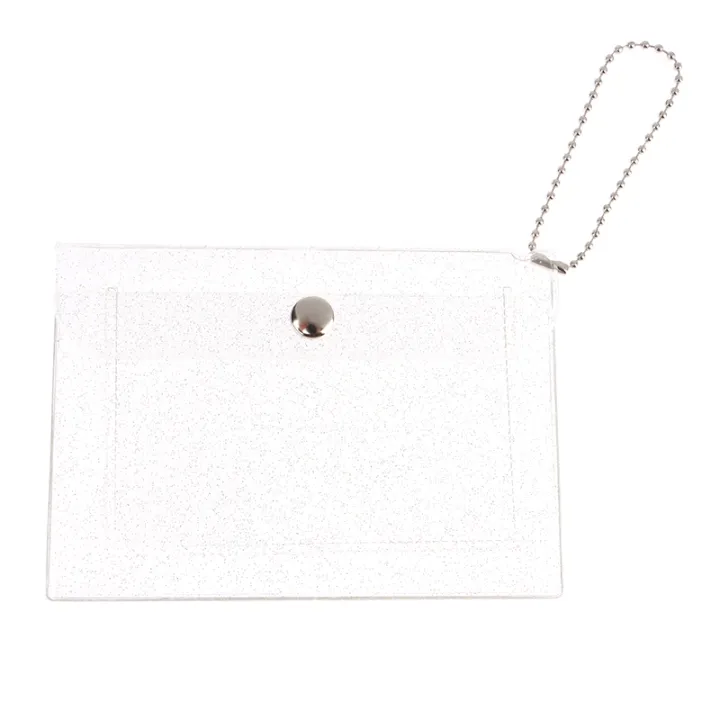 1Pc%20Women's%20Credit%20Card%20Holder%20Wallet%20Transparent%20Waterproof%20PVC%20ID%20Card%20Wallet%20-%20Image%204