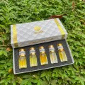 Arabian Traditional Fragrance Ator - Attar Combo Pack 5 in 1 for Men (Ator Perfume Box Set) - Halal Perfume Package - Made in Saudi Arabia. 