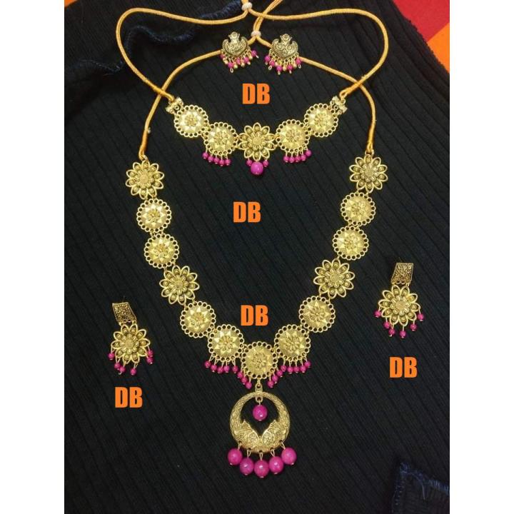 Antique Jewelry necklace and earring For women and girls Daraz