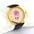 TODAY MARKET Leather Wrist Watch Geneva Dream Catcher Watch Free Box.