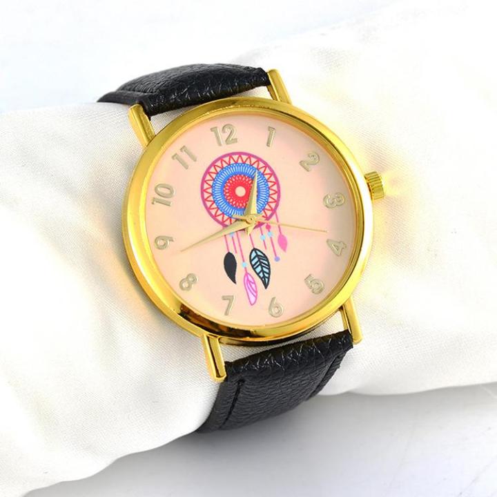 TODAY%20MARKET%20Leather%20Wrist%20Watch%20Geneva%20Dream%20Catcher%20Watch%20Free%20Box%20-%20Image%204