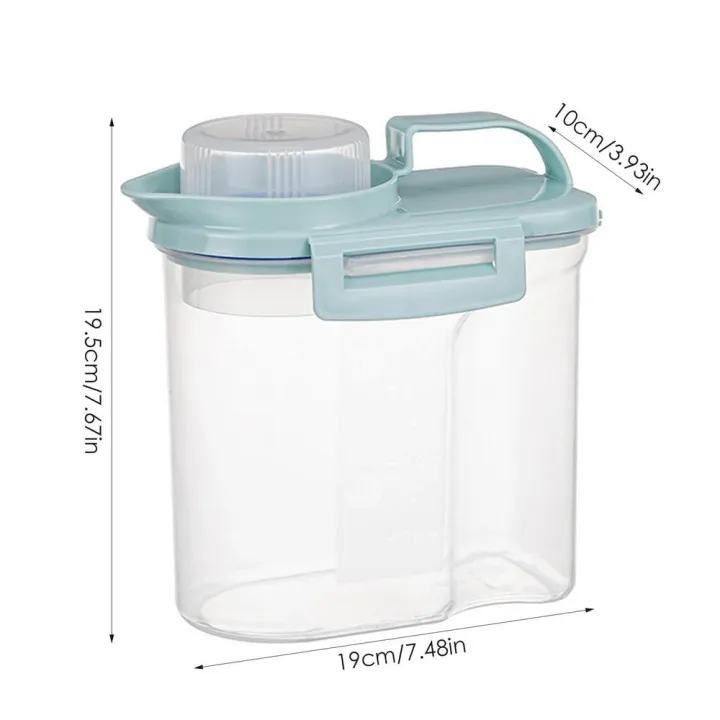 Large%20Cereal%20Dispenser%203.3lbs/5.5lbs%20Clear%20Handle%20Design%20Airtight%20Food%20Container%20With%20Dustproof%20Measuring%20Cup%20For%20Soybean%20-%20Image%202