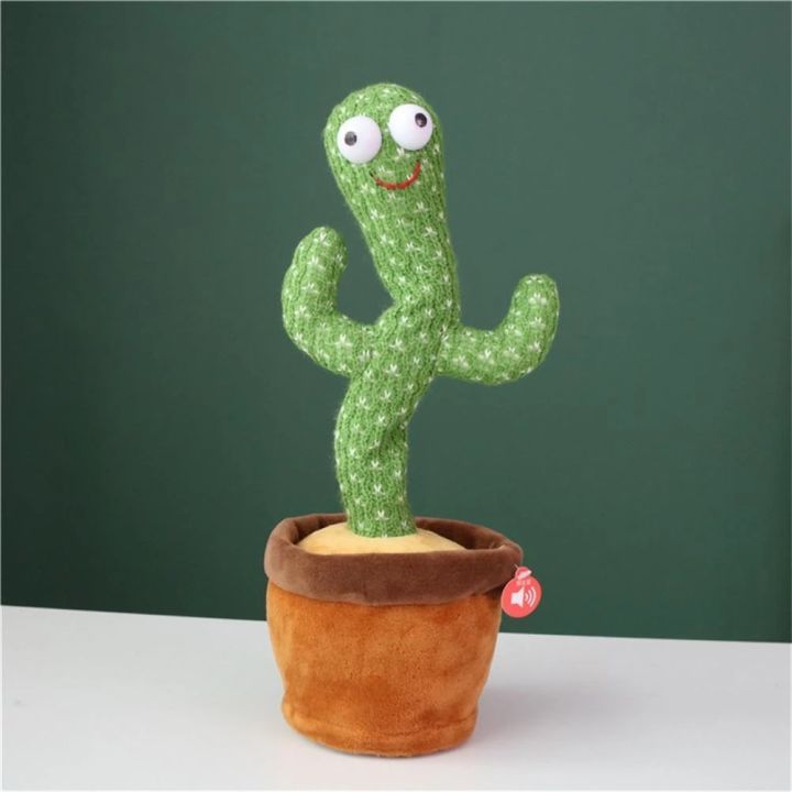 Dancing%20cactus%20talking%20cactus%20Stuffed%20Plush%20Toy%20Electronic%20toy%20with%20song%20plush%20cactus%20potted%20toy%20Early%20Education%20Toy%20For%20kids%20-%20Image%202