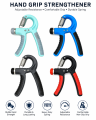5-60Kg Adjustable Hand Grip Strengthener – Hand Exerciser & Grip Trainer. 