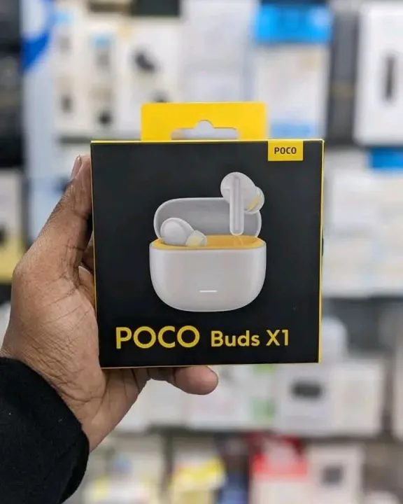 POCO Buds X1 with 40 dB ANC, AI ENC + Quad Mic, 36 Hrs Playtime Bluetooth (Titanium, In the Ear)