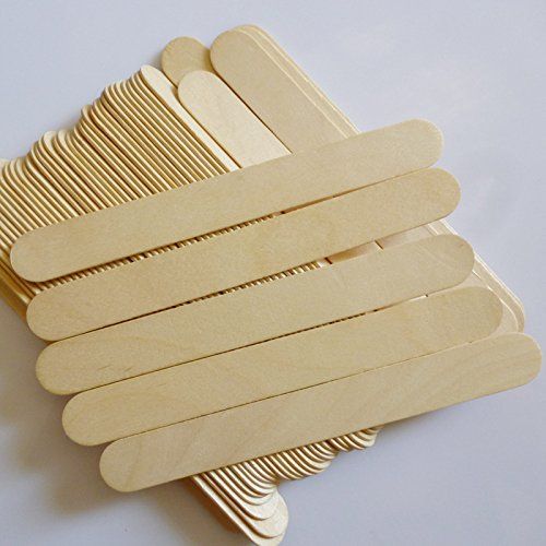100%20Pcs%206"%20Disposable%20Medical%20Tongue%20Depressors%20Wooden%20Toungue%20Waxing%20Spatula%20Wax%20Ice%20Cream%20Sticks%20DIY%20Craft%20-%20Image%202