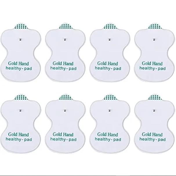 Tens Digital Therapy Machine Electrodes Pads (Pack Of 8) Electrotherapy