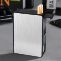 【100%-New】 Portable Automatic Case Waterproof Metal Box 20pcs Capacity Case Not Gadget For Men. 