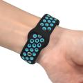 Xiaomi mi Band 4 strap blue black silicon soft best qualitystrap blue black silicon soft best quality. 