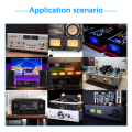 1 PCS 12-16V VU Meter Analog Panel Audios Level Meter Plastic Blue Backlights No Need Driver for Power Amplifier Digital Power Meter. 