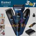 Kemei KM-6330 3 in 1 Professional Hair Trimmer Super Grooming Kit Shaver Clipper Nose Trimmer.