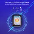 1.8 Inch MP3 Player Button Music Player 4GB Portable Mp3 Player with Speakers High Fidelity Lossless Sound Quality.