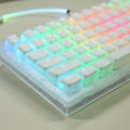 【Latest Style】 104 Keys Pudding Theme Keycap OEM Profile ABS PBT Double Keycap For Mx Switch Mechanical Keyboard RGB Backlit Key Caps. 