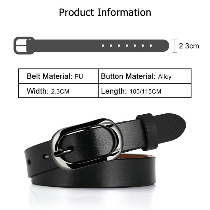 LouisWill%20Women%20Belts%20Waist%20Belt%20Ladies%20Casual%20WaistbandAlloy%20Pin%20Buckle%20Belts%20PU%20Leather%20Belts%20Women%E2%80%99s%20Waist%20Belt%20Adjustable%20Length%20Dress%20Belt%20Vintage%20Jeans%20Belt%20for%20Women%20Girls%20-%20Image%203