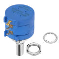 Multiturn Potentiometer, Adjustable Potentiometer, 5K Ohm for Factory Circuit DIY Home. 
