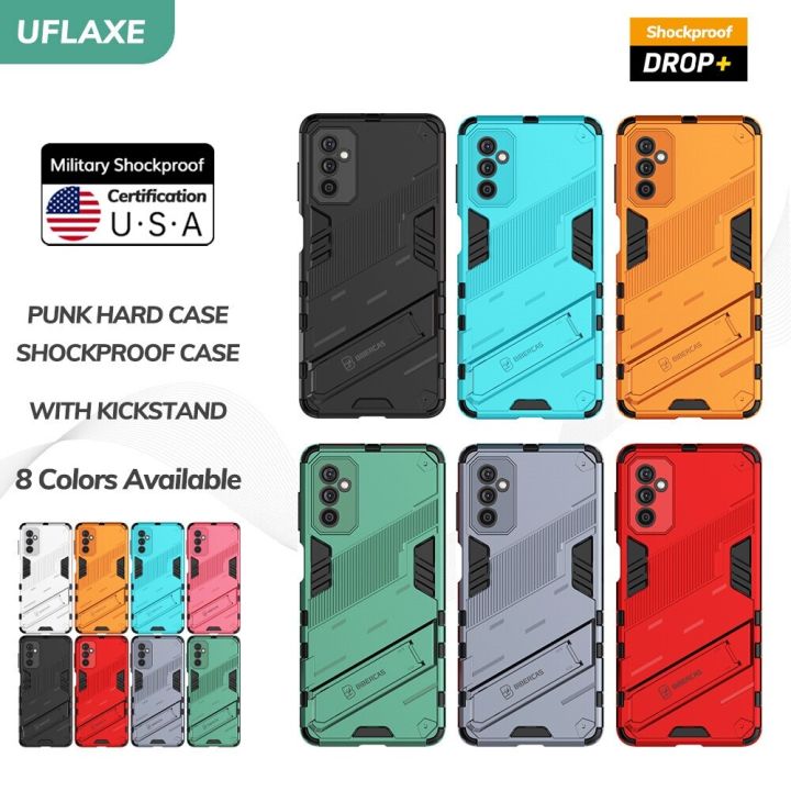 lthmy%20for%20Samsung%20Galaxy%20M52%205G%20Cover%20Shockproof%20Hard%20Case%20Full%20Protection%20Back%20Cover%20Punk%20Casing%20with%20Kickstand%20-%20Image%204