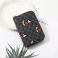Disney Mickey Mouse Function Card Case Exquisite Cartoon Business Card Credit Holder Passport Card ID Bag Kawaii Coins Wallet. 