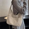 Large Capacity Tote Bags Women's New Trendy Shoulder Bag Simple And Versatile Commuter Bag Fashion Trendy Student Classroom Bags. 