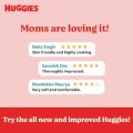 Huggies Complete Comfort Wonder Pants,Large (L) Size Baby Diaper Pants,(64 count) (9-14Kg) with 5 in 1 Comfort.