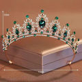 Luxury Elegant Crystal Princess Crown Hair Accessories Tiara For Women Party Rhinestone Wedding Bridal Crown New Head Jewelry Yao Store.