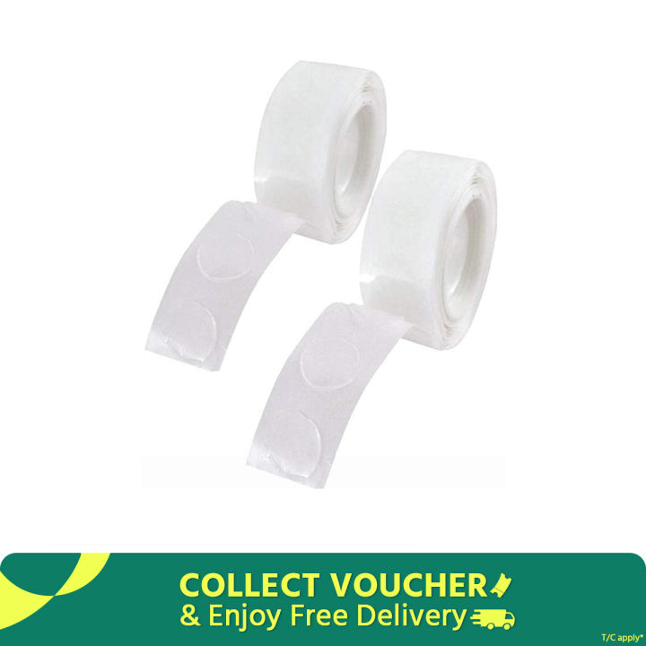 Balloon glue/both side balloon glue/glue dots balloon sticker dots balloon glue point 100pcs 1pcket