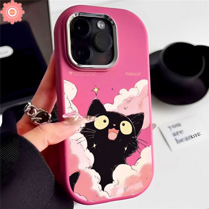 Cartoon%20Lovely%20Sweet%20Black%20Cat%20Phone%20Case%20Compatible%20for%20IPhone%2011%2015%2014%2012%2013%20Pro%20Max%207Plus%20XR%208%207%20Plus%20X%20XS%20Max%20Cartoon%20Cute%20Cat%20Luxury%20Electroplate%20Plating%20Metal%20Lens%20Soft%20Cover%20-%20Image%203