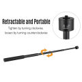 Telescopic Stabilizer Extension Rod Max. Length 73cm Aluminum Alloy Pole with 1/4 Inch Screw and Screw Hole for Gimbal Stabilizer zhiyun Feiyu. 