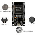 ESP32 ESP-WROOM-32 Development Board Wifi + Bluetooth + Ble 30 Pin ESP32 Development Board Wireless Module ESP-WROOM-32 Module Adapters. 