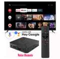Android tv box 4k - Q5 Android 10 - 2GB ram 8GB Storage WiFi Bluetooth Voice Remote IPTV compatible. 