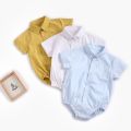 (New)Fahion ummmer baby boy bodyuit Hott leeve cotton baby clothing caual.