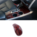 Car Shift Lever Cover Gear Shift Knob Trim Gear Shift Knob Stickers for Teana 2013-2018.