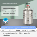 2Pcs Fully Automatic Water Level Control Float Valve, Water Level Controller for Water Tank 1/2Inch Upper Water Intake. 