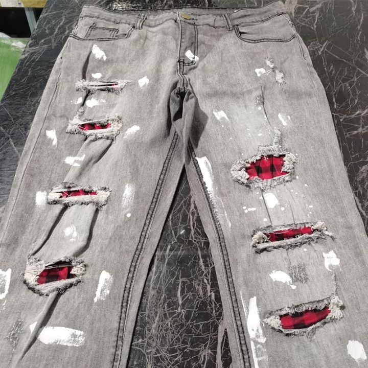 Men%20Jeans%20Knee%20Hole%20Ripped%20Stretch%20Skinny%20Denim%20Pants%20Beggar%20Patches%20Black%20Blue%20Spring%20Autumn%20Hip-Hop%20Style%20Slim%20Fit%20Trousers%20-%20Image%205